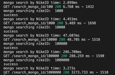 query speed on mongodb